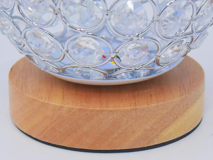 Modern Minimalistic Round USB Rechargeable LED Night Light Table Lamp | Kalsten
