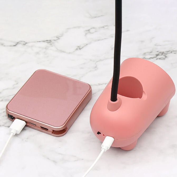 Cartoon Creative Rabbit LED Touch USB Pen Holder Desk Lamp | Kalsten