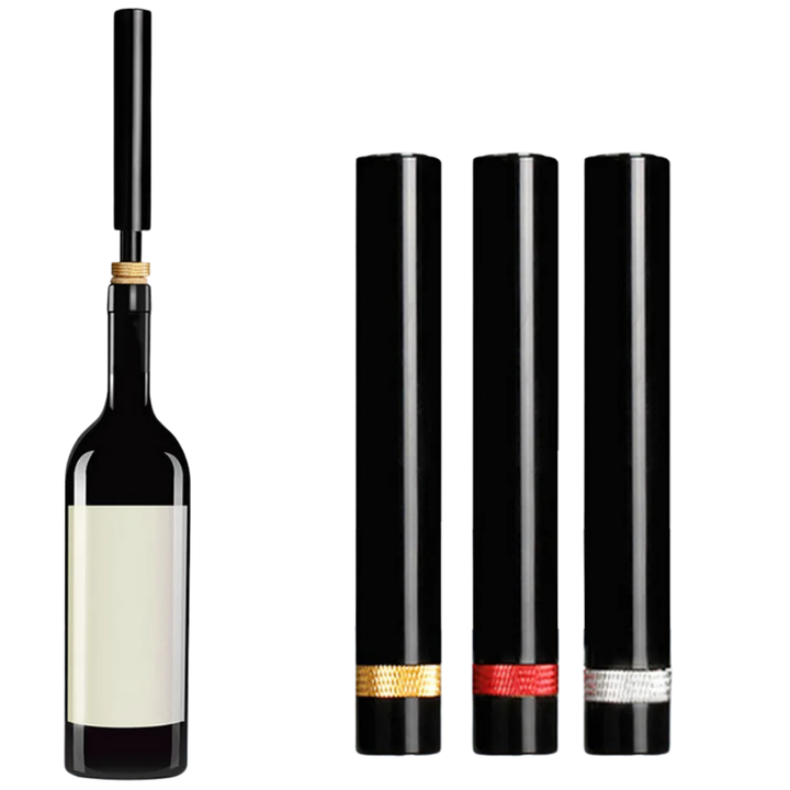 Kalsten | WineLuxe Air Pressure Wine Opener – Stainless Steel & Ergonomic Design
