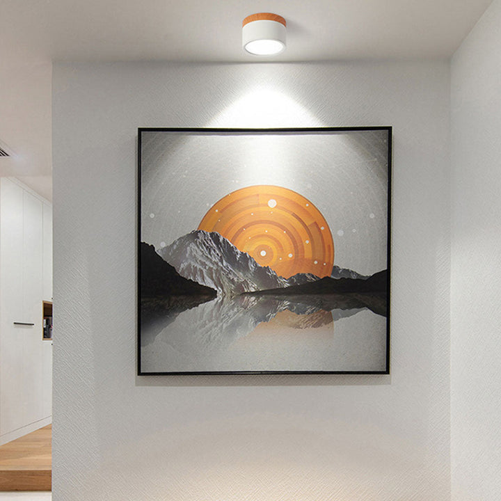 Modern Cylinder LED Flush Mount Ceiling Lamp Kalsten