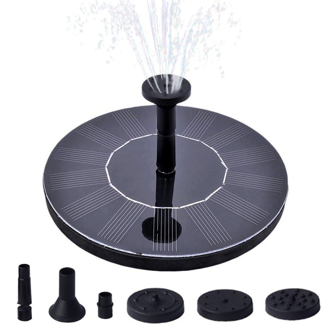 Kalsten | Solar Energy Fountain Pump WaterSoft – For Pond, Birdbath or Garden Decoration