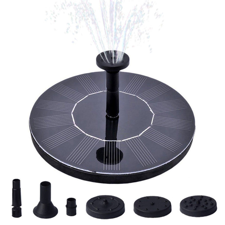 Kalsten | Solar Energy Fountain Pump WaterSoft – For Pond, Birdbath or Garden Decoration