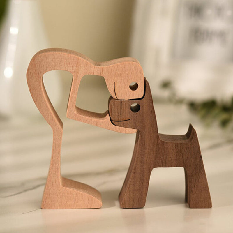 Kalsten | Pet Lover - Wood Sculpture Table Ornaments