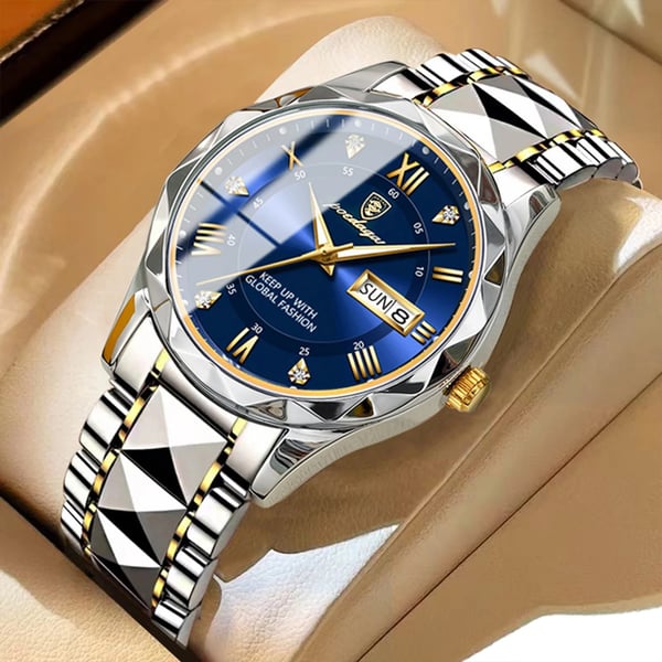 Kalsten | Waterproof Luxury Men's Wristwatch by the Top Brand with Luminous Function