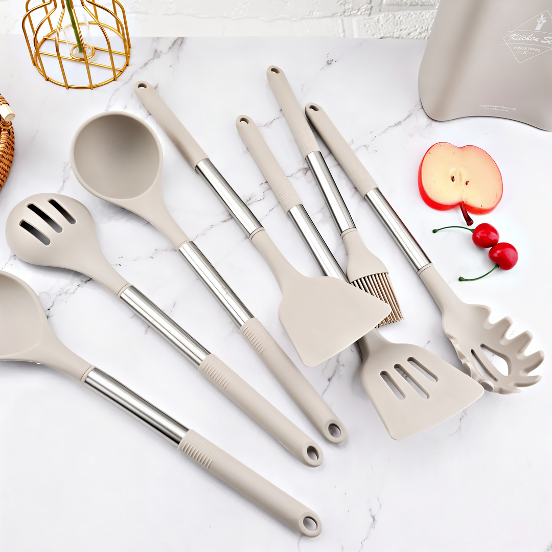 Kalsten | 12-Piece Silicone Kitchen Utensil Set – Culinara Pro
