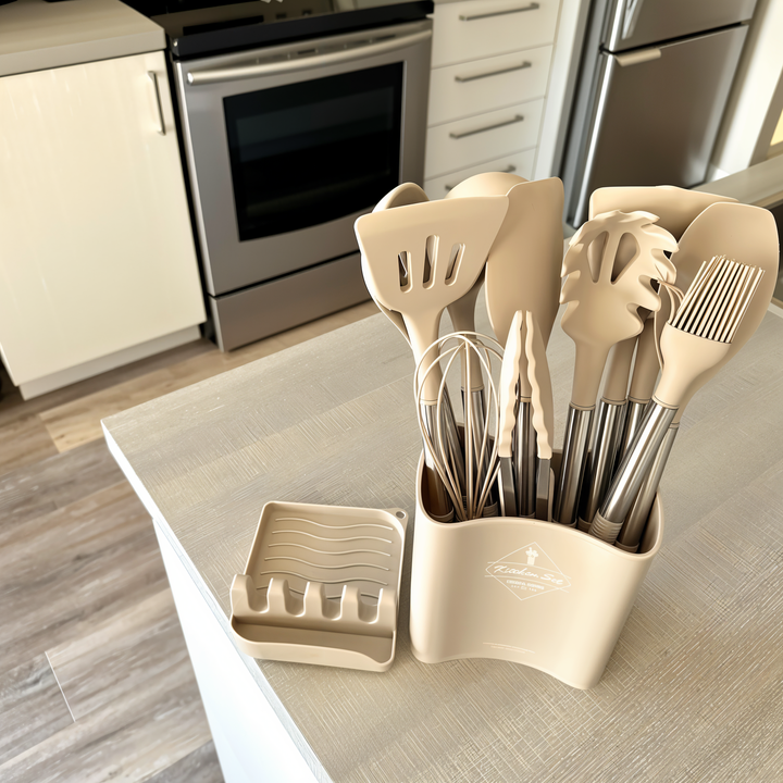 Kalsten | 12-Piece Silicone Kitchen Utensil Set – Culinara Pro