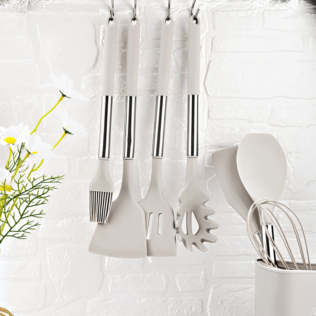 Kalsten | 12-Piece Silicone Kitchen Utensil Set – Culinara Pro