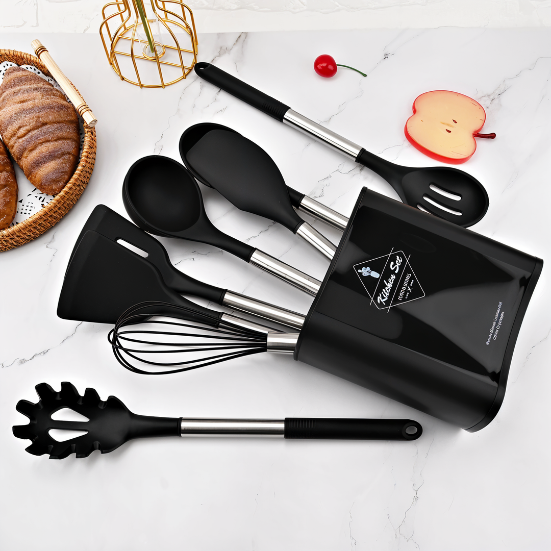 Kalsten | 12-Piece Silicone Kitchen Utensil Set – Culinara Pro