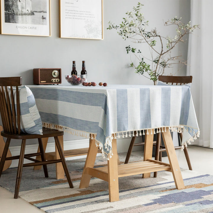 Textured Weave Tablecloth