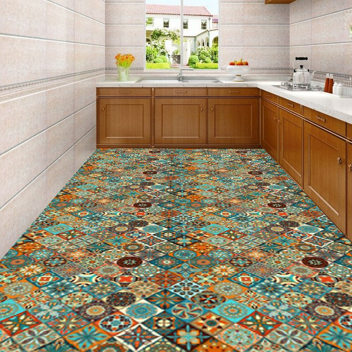 Kalsten | PVC Mold Resistant Floor Tile for Kitchen Backsplash Scratch Resistant