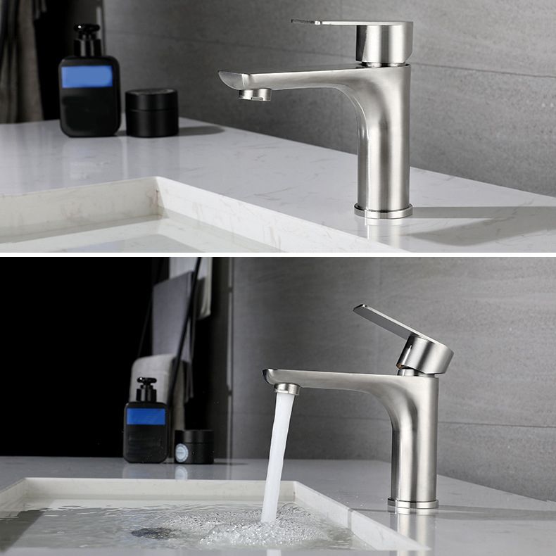 Kalsten | Modern Vessel Faucet Copper Single Handle Low Arc Vessel Faucet for Home