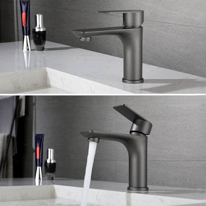 Kalsten | Modern Vessel Faucet Copper Single Handle Low Arc Vessel Faucet for Home