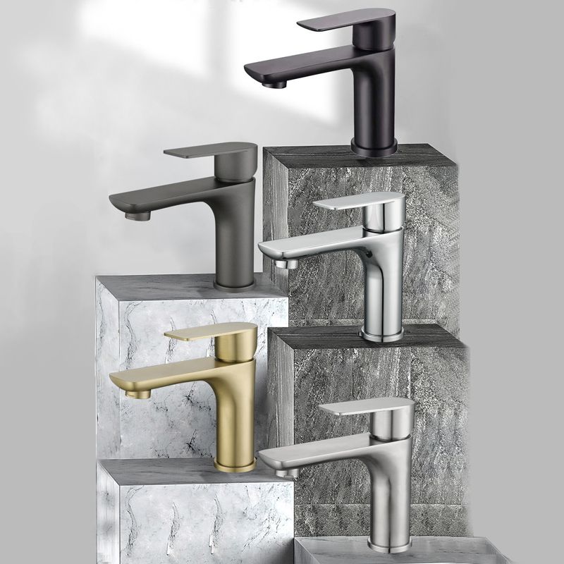 Kalsten | Modern Vessel Faucet Copper Single Handle Low Arc Vessel Faucet for Home