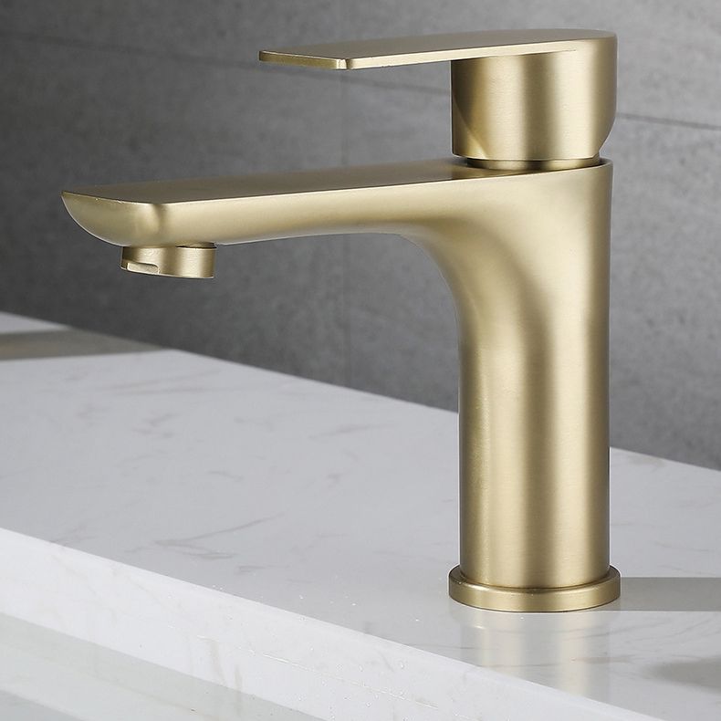 Kalsten | Modern Vessel Faucet Copper Single Handle Low Arc Vessel Faucet for Home