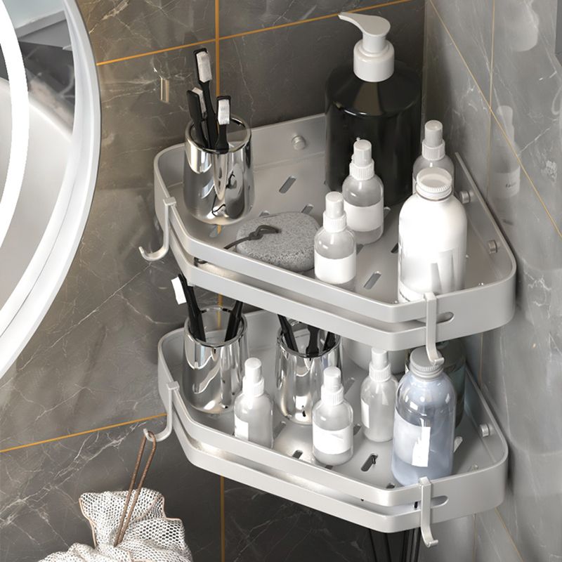 Kalsten | Modern 2/3-piece Bathroom Set Stainless Steel Triangle Bath Shelf made of Aluminum