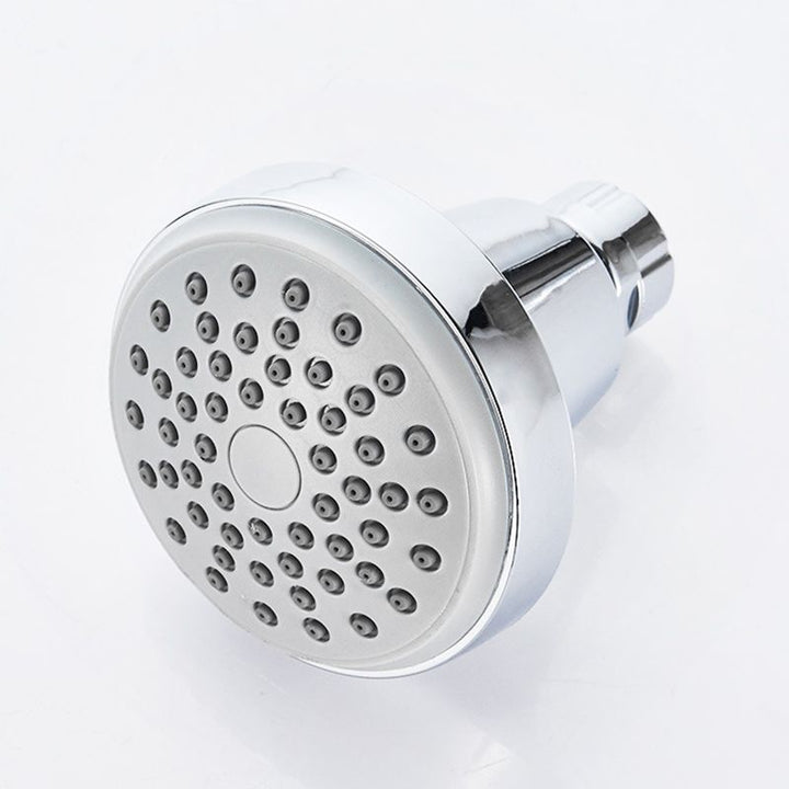 Kalsten | Round shower head made of stainless steel in silver wall-mounted shower head