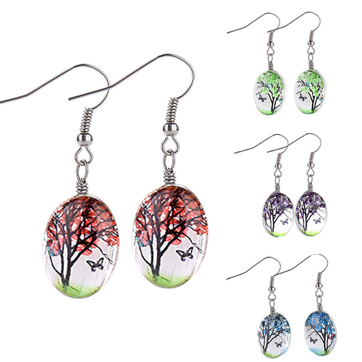 Artistic Nature-Inspired Drop Earrings Kalsten