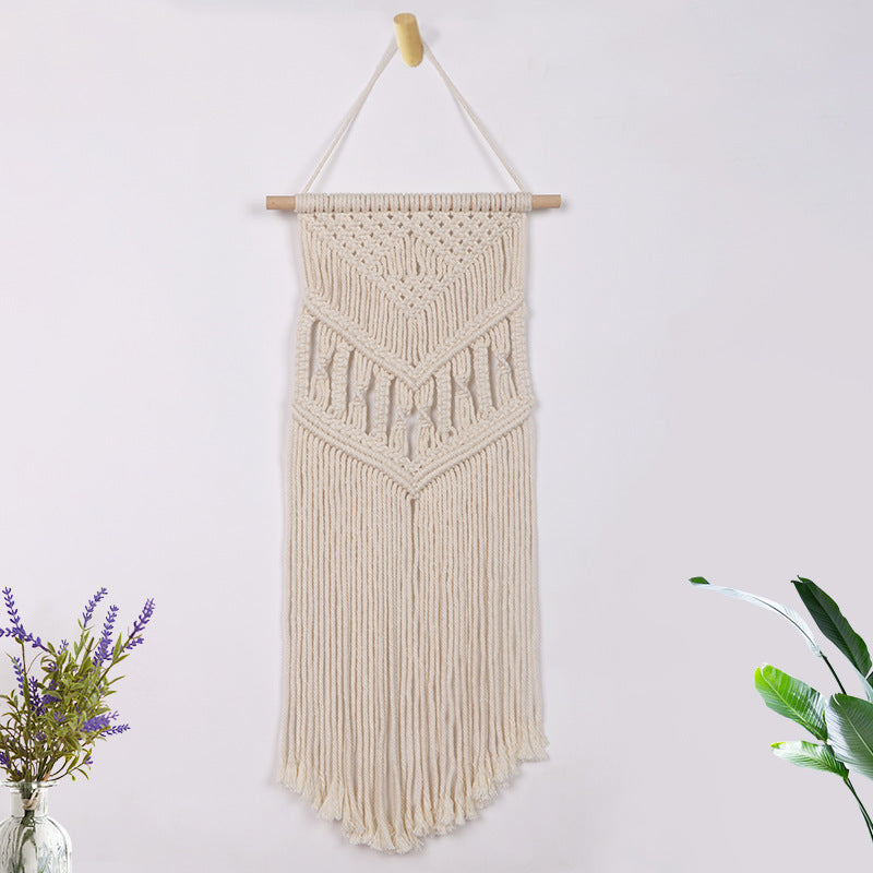 Macrame Wall Hanging with Artistic Patterns Kalsten