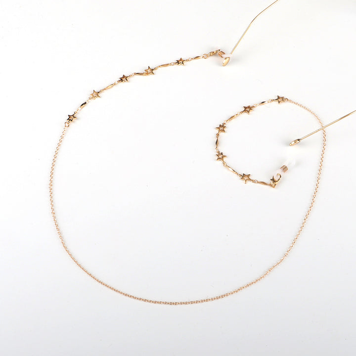 Star-Decorated Eyewear Chain Kalsten