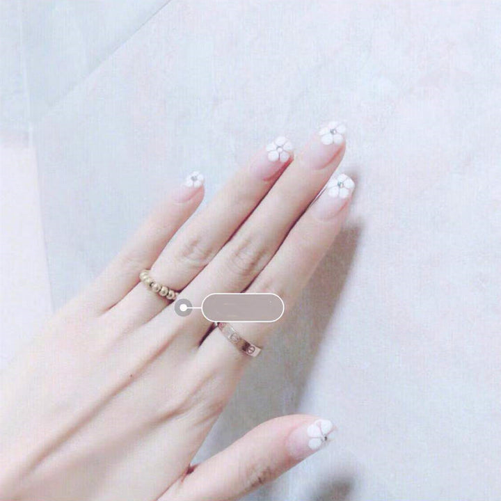 Glamorous Glittering Press-On Nail Set