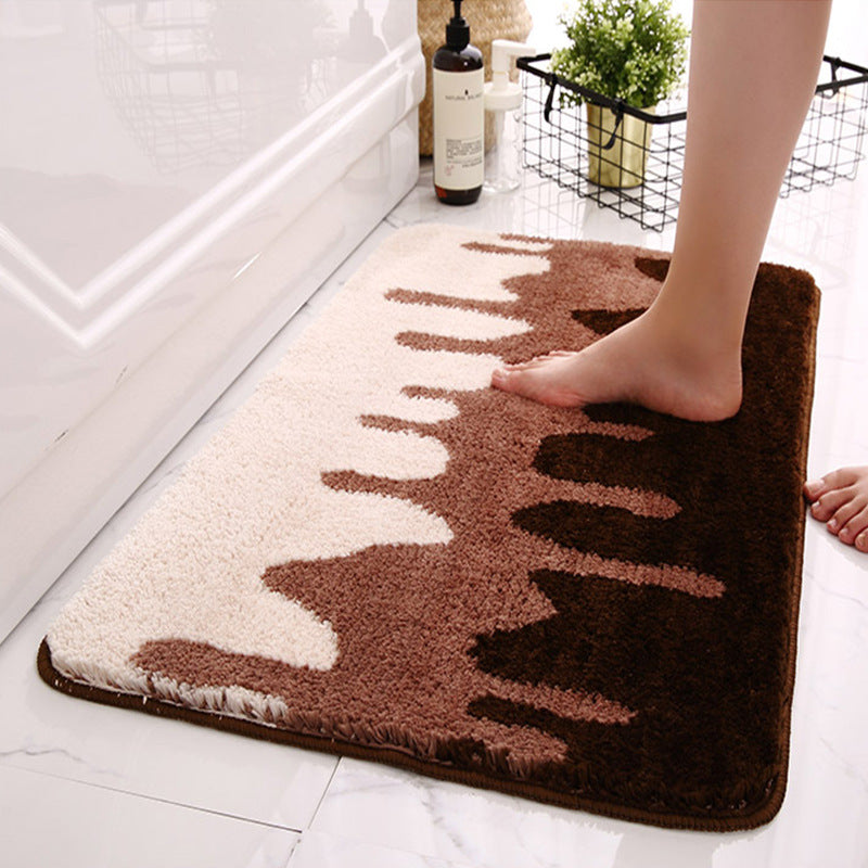 Abstract Design Bath Mat