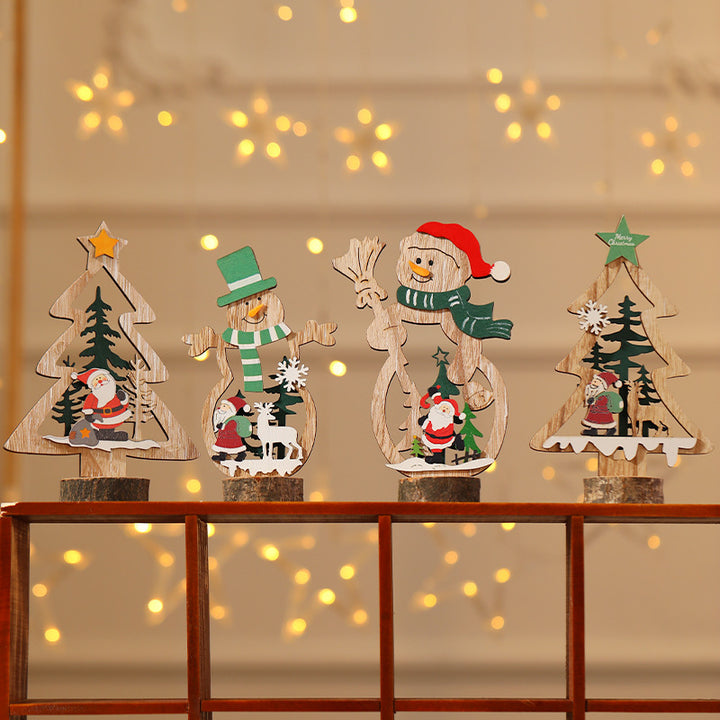 Decorative Wooden Christmas Tree Ornament Kalsten