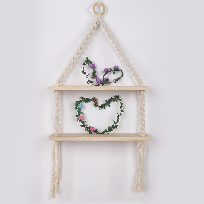 Macrame Hanging Shelf Kalsten