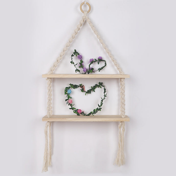 Macrame Hanging Shelf Kalsten