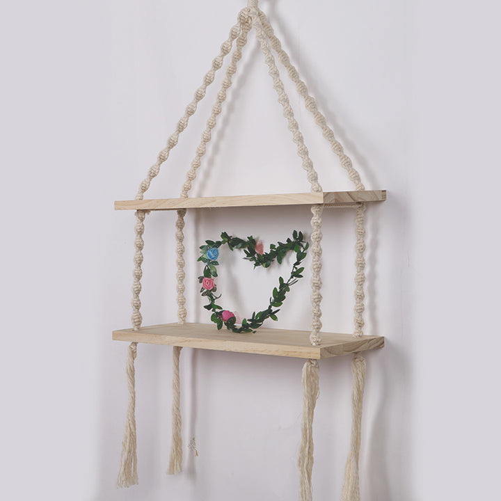 Macrame Hanging Shelf Kalsten