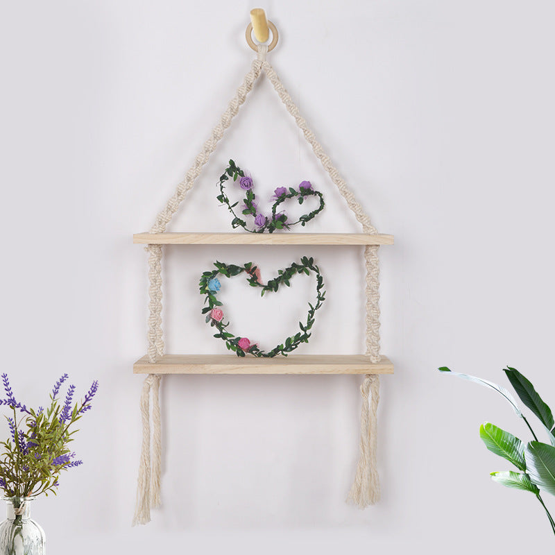 Macrame Hanging Shelf Kalsten