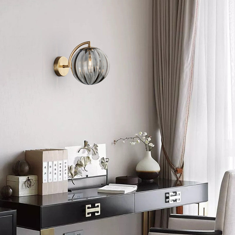 Artistic Globe Wall Sconce