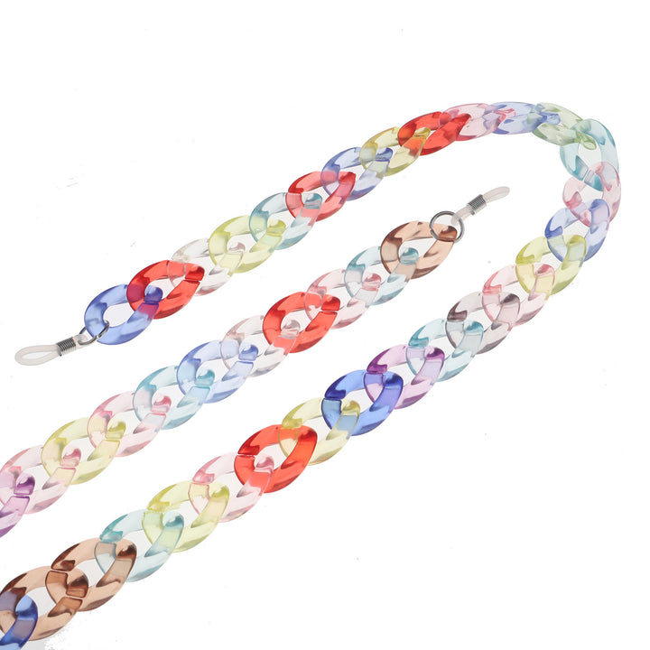 Colorful Oversized Acrylic Eyewear Chain Kalsten