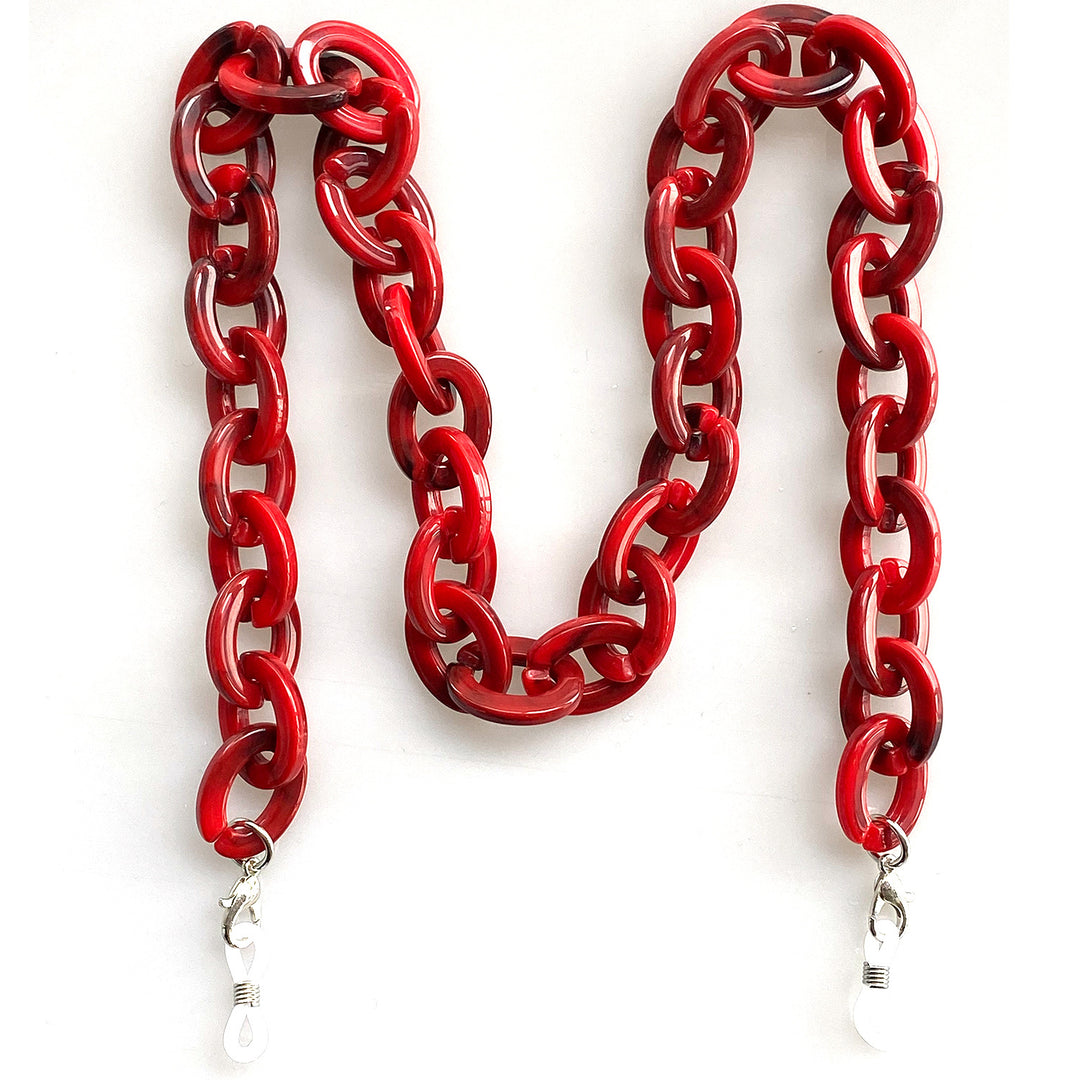 Oversized Chunky Acrylic Eyewear Chain Kalsten