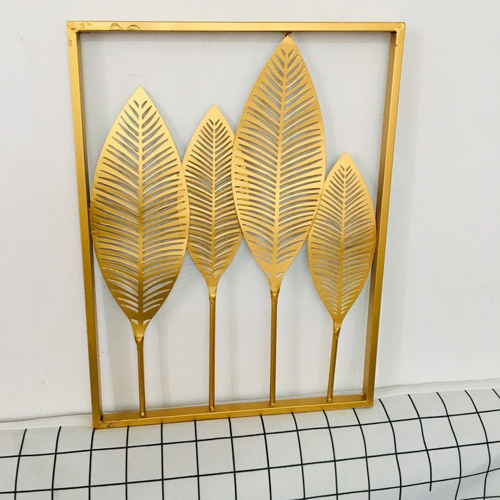 Leaf-Inspired Metal Wall Art Kalsten