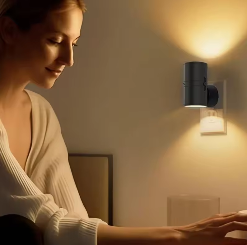 SensorShine Light - Adjustable LED Plug In Intelligent Motion Sensor Night Light | Kalsten