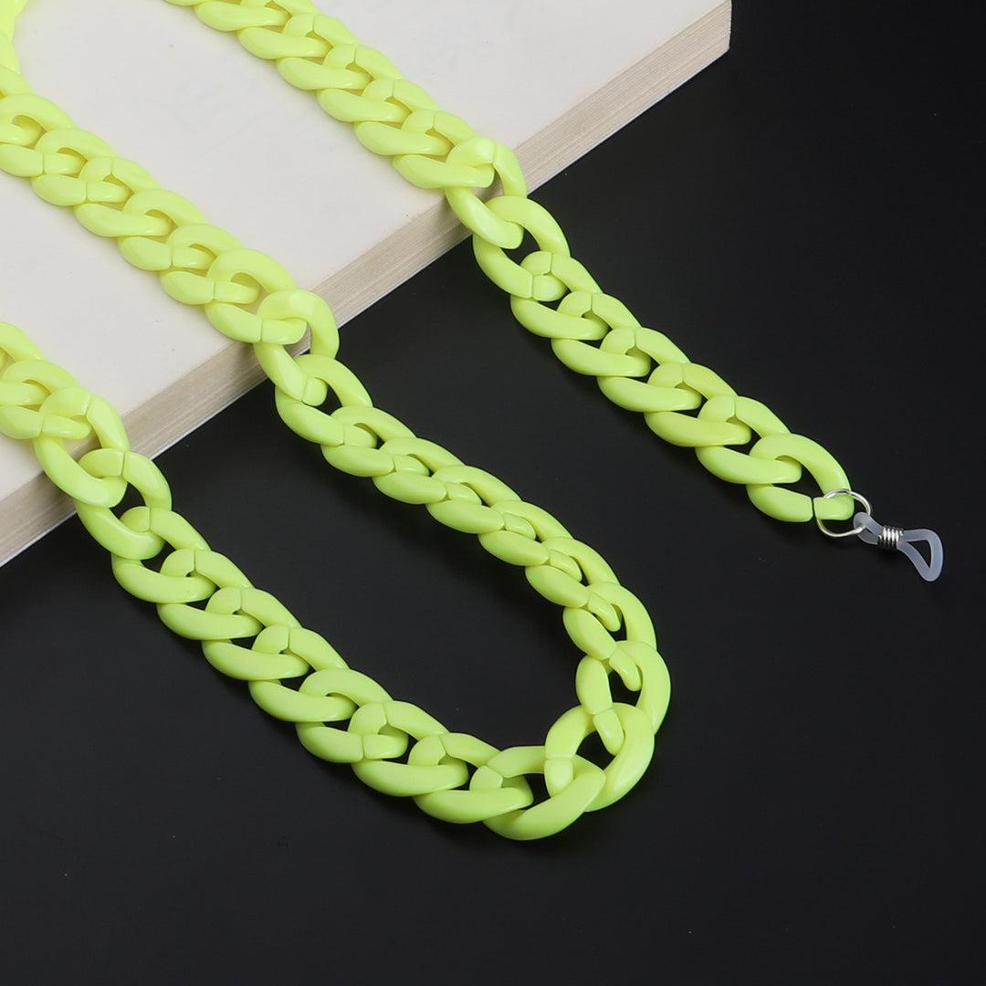 Colorful Oversized Acrylic Eyewear Chain Kalsten