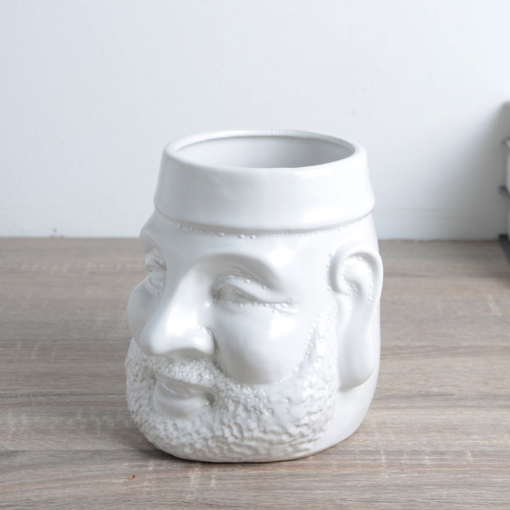 Decorative Plant Pot with Face Kalsten