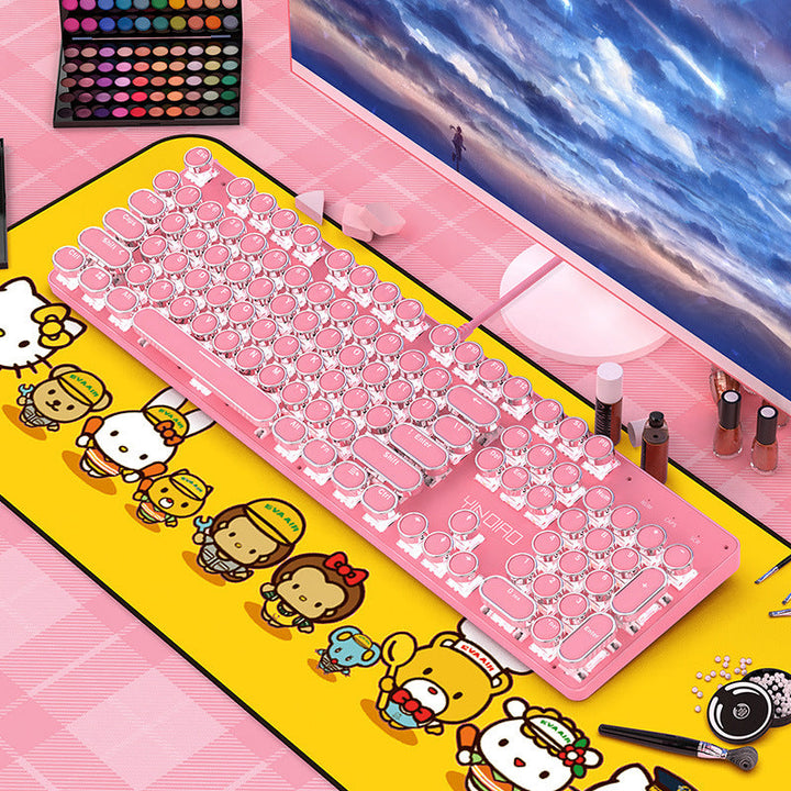 Retro Typing Keyboard Kalsten