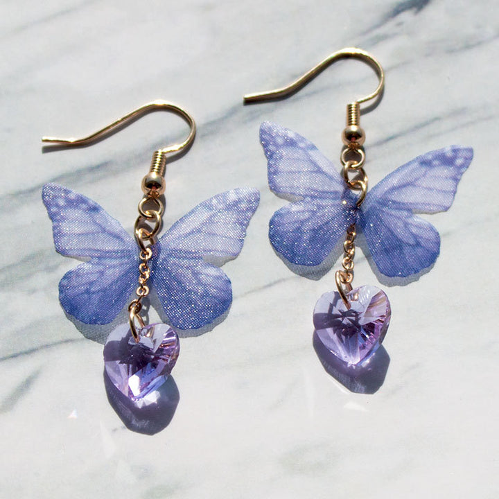 Artistic Butterfly Dangle Earrings Kalsten