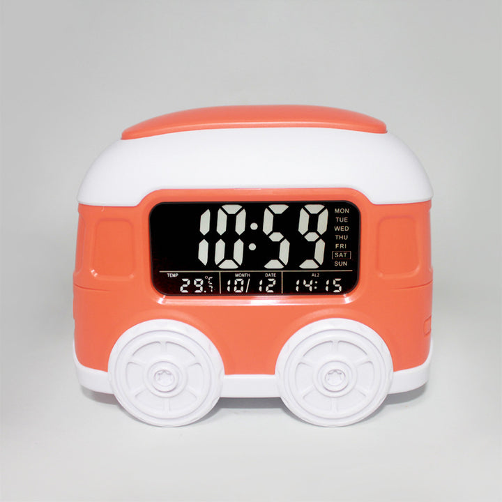 Digital Alarm Clock in Modern Bus Design Kalsten