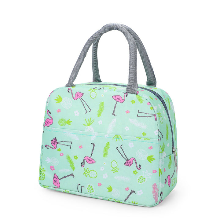 Stylish Floral Insulated Lunch Bag