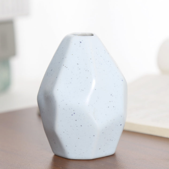 Geometric Ceramic Decorative Vase Kalsten