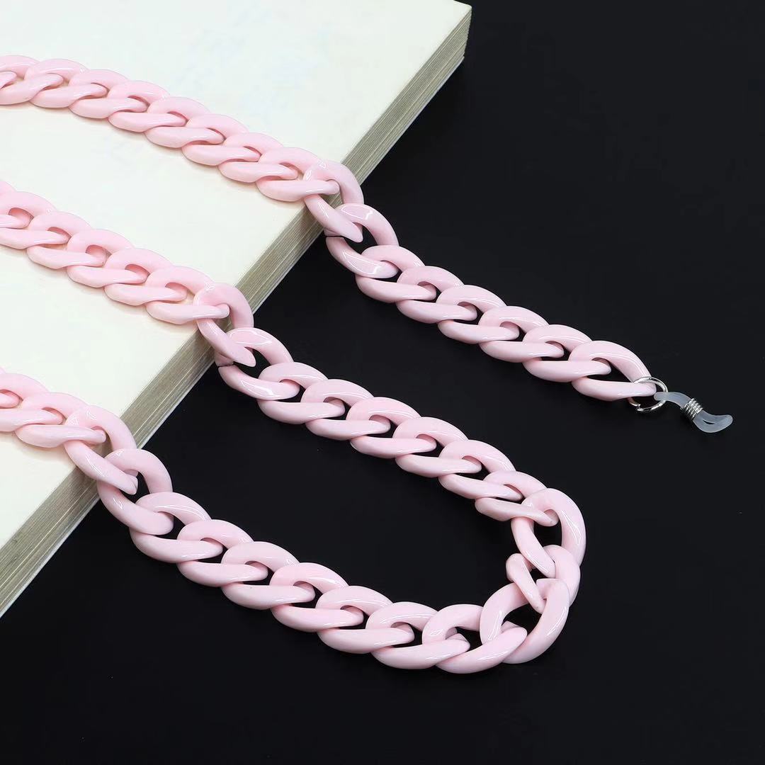 Colorful Oversized Acrylic Eyewear Chain Kalsten