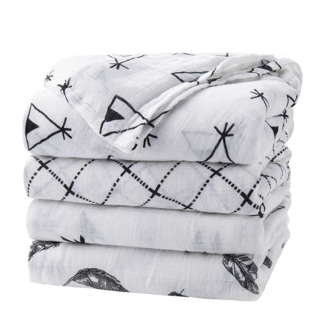 Soft Cotton Muslin Swaddle Blanket kalsten