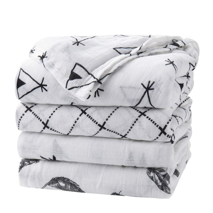 Soft Cotton Muslin Swaddle Blanket kalsten