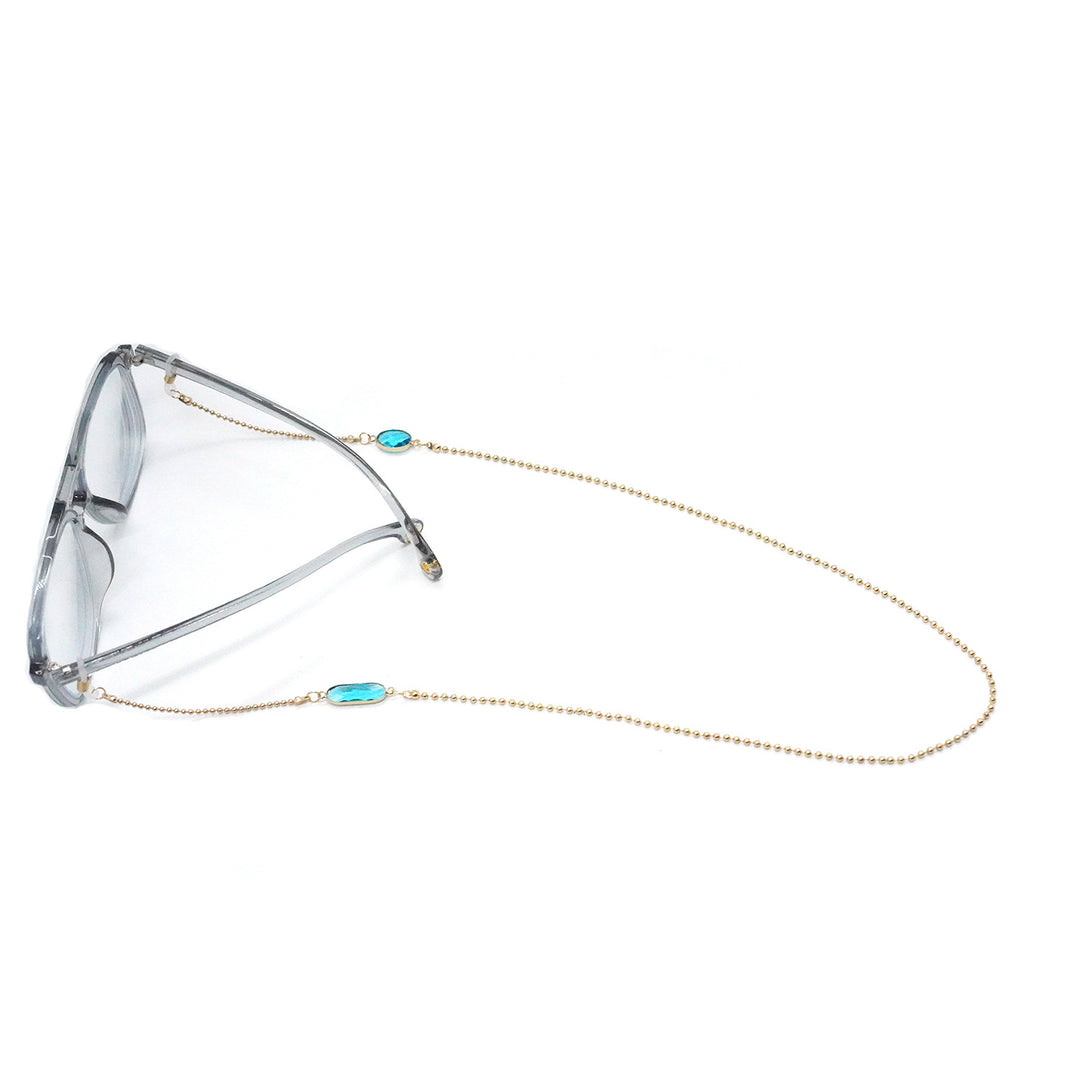 Elegant Gemstone Glasses Chain Kalsten