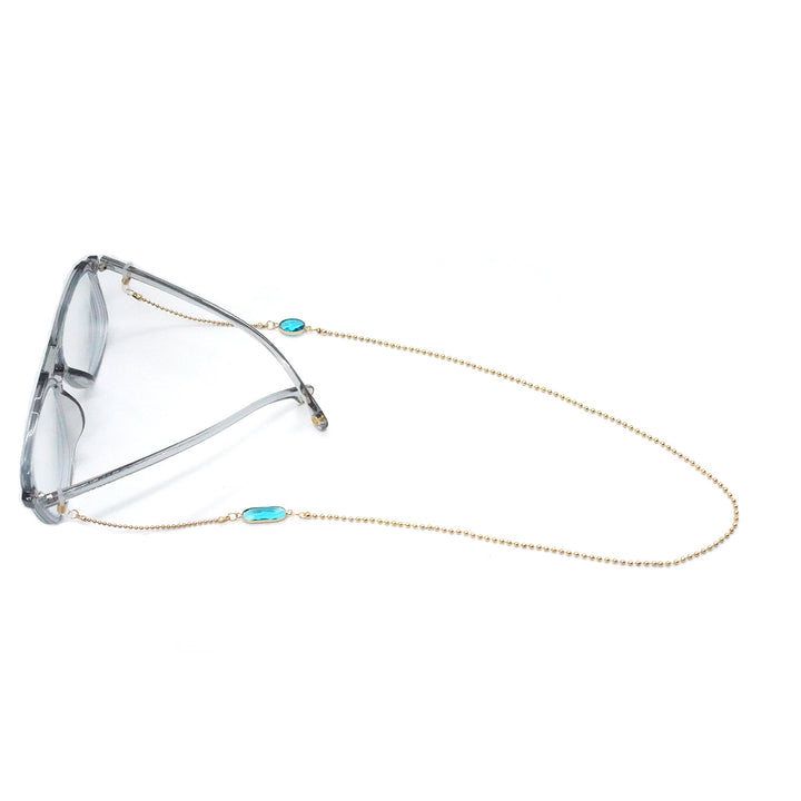 Elegant Gemstone Glasses Chain Kalsten