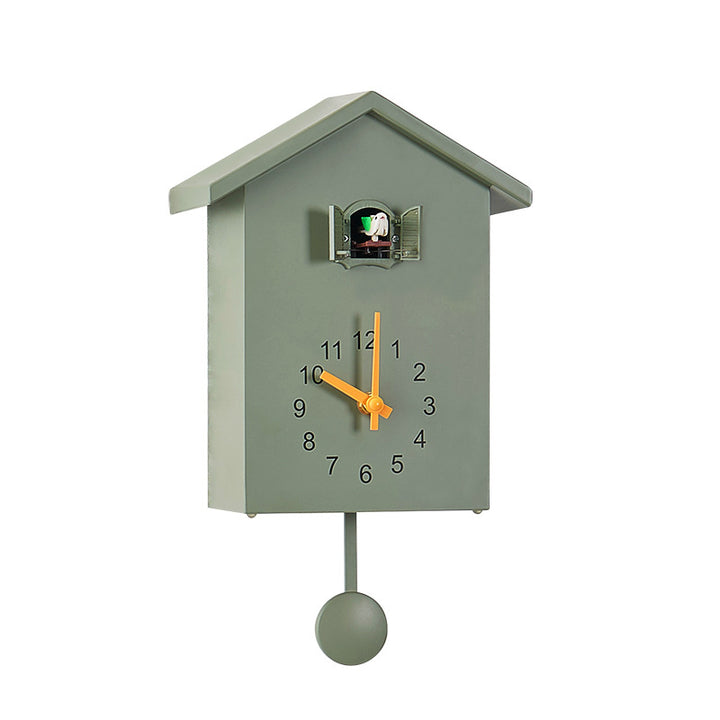Cuckoo clock in creative house design Kalsten