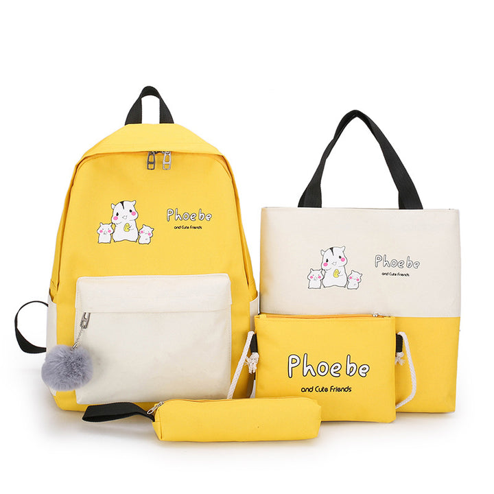 5-Piece Animal Motif Bag Set Kalsten