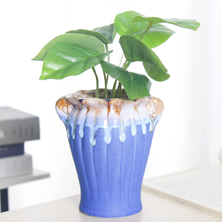Artistic Ceramic Planter Kalsten